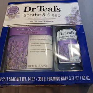 NEW! Dr. Teals Lavender Bath Set